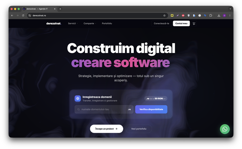 Software Developer & Aplicatii Mobile & Ecommerce