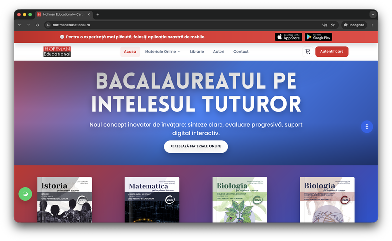 Software Developer & Aplicatii Mobile & Ecommerce