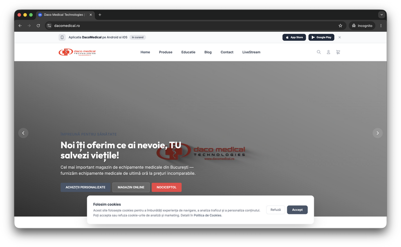 Software Developer & Aplicatii Mobile & Ecommerce